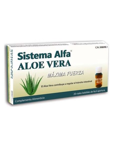 Sistema Alfa Aloe Vera Jalea Real 20 Amp