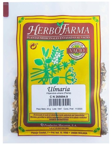 Ulmaria Herbofarma Al Vacio 20 G