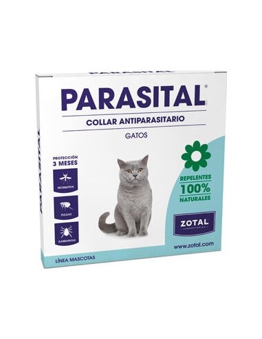 Parasital Collar Repelente Gatos Zotal