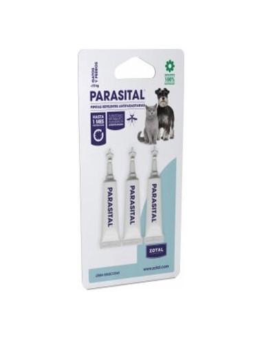 Parasital Pipeta Perro Peq/Gato 3U Zotal