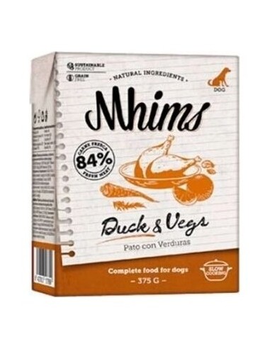 Mhims Pato Verduras 375 Gr Dingonatura