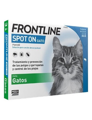 Frontline Spot On Gatos 3Pip Boehringer
