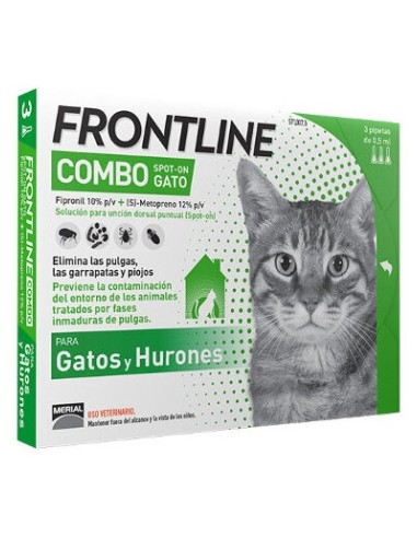 Frontline Combo Gatos 3Pip Boehringer