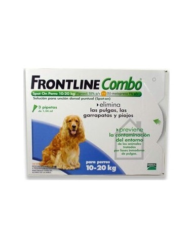 Frontline Spot On Perros 10-20 Kg 3Pip B