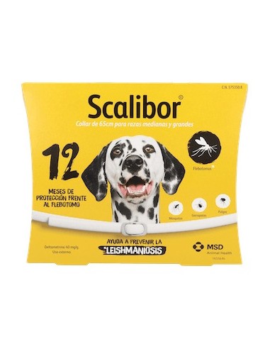 Scalibor New Collar Perros 65 Cm Msd