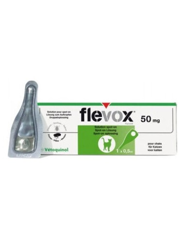Flevox 50 Mg Gatos 1 Pip Vetoquinol