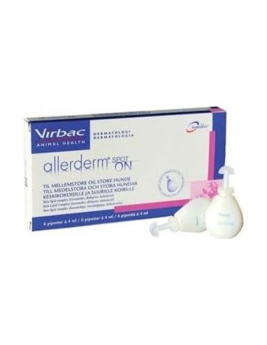 Allerderm Spot-On 4Ml 6 Pip 10Kg.