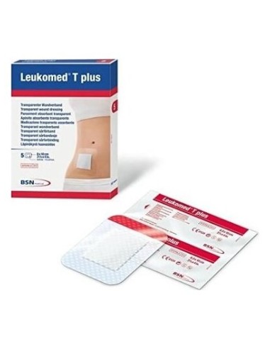 Leukomed T Plus Ste 8Cm X 10Cm 5 Unds